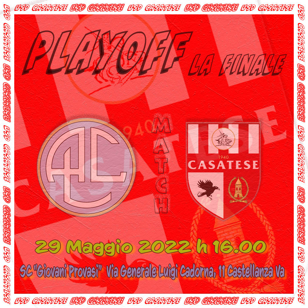 Finale PlayOff Legnano - USD Casatese